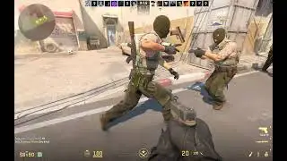 Counter-Strike 2 (cs2) CT & T playing with Football,  Smoke , Fire , knife #cs2 #Counter-Strike 2
