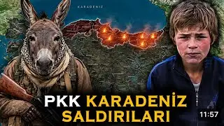 Harita Üzerinde PKK'nın Karadeniz Saldırıları | İyi ki varsın Eren!