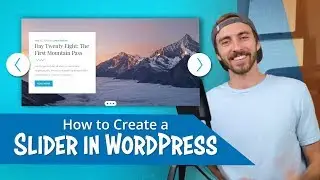 How to Create a Slider in WordPress | EASY!