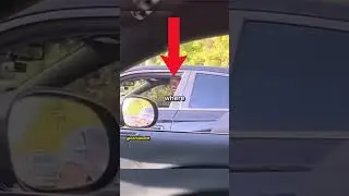 Guy Runs Into Shaq Driving Hellcat