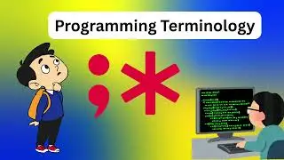 🔥Basic Programming Terms Explained in 60 Seconds (With Animation) | Programming for Beginners💻