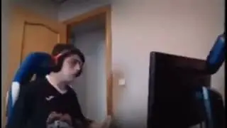 Gamer Smashes Keyboard Meme