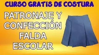 HOW TO MAKE A SCHOOL SKIRT