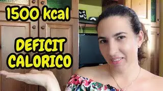 Mi menù de 1500 kcal en deficit calorico. Menu con macros completos. Heidi's Channel