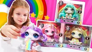 Новые Ароматные ЕДИНОРОЖКИ Poopsie Q T  Unicorn Babies