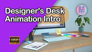Emotion Graphics Designer Themed Logo Intro with Beat Catch
