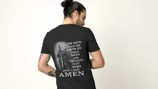 This Devil Saw Me with my Head Down T-shirt