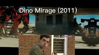 mirage 2023 vs Dino mirage 2011 ¿Cual os gusta mas? #edit #shorts #shorts #transformers
