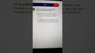 AWS Q16
