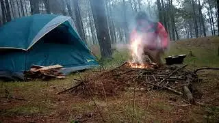 Camping at Piedras Encimadas