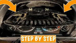 How To Remove Bmw F10 Instrument Cluster