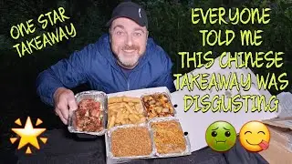 EVERYONE TOLD ME THIS CHINESE TAKEAWAY WAS DISGUSTING!! One star food review
