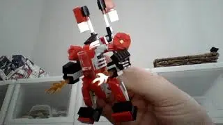 Kai's Fire Mech- Mini Rendition (Version 2)
