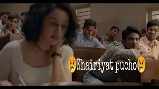Khairiyat pucho status video 😒♥️new sad song ||love status video 2022 😔🥀whatsapp status video 🥀♥️
