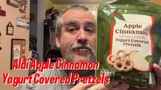 Aldi Apple Cinnamon Yogurt Covered Pretzels