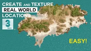 How to Create and Texture Real World Locations (Terrain)