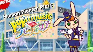 Me playing Pop'n Music Lapistoria with PS1 Pop'n Controller