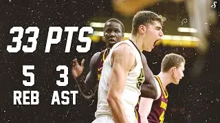 Luka Garza 5th 30 Point Game | Full Highlights vs Minnesota 1.10.21 | 33 Pts, 6 Reb & 3 Ast!