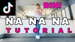 NA NA NA-BINI|STEP BY STEP TIKTOK DANCE TUTORIAL|ARVIN ARCANGEL