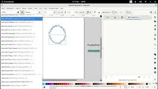 Inkscape Beispiele : Kreisrunden Text erstellen