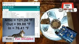 Arduino Attic Fan Control with Nextion Touch Screen GUI // Part 2 – Software