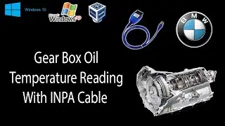 How to check gearbox oil temperature with INPA