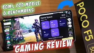 Gaming Review Of POCO F5 On EvolutionX 9.3!