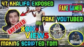 47 Khalifa And Cute Panda Exposed With Solid Proofs|@47khalifa  Scripted TDM Exposed By Fs BaBa