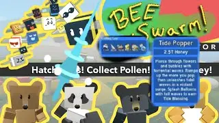 Crafting the TIDE POPPER in Bee Swarm Simulator!