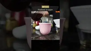 FLATBED COFFEE DRIPER | Aprenda tudo sobre esse método de preparo para café filtrado