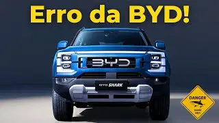 380 Mil! A picape híbrida BYD SHARK Vale Tudo Isso?