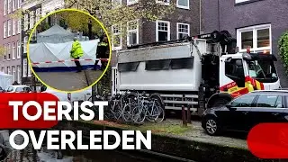 Dode bij aanrijding met vuilniswagen (14-10-2024, Amsterdam)