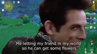 Letting Your Friend In Your World In Genshin Impact Be Like