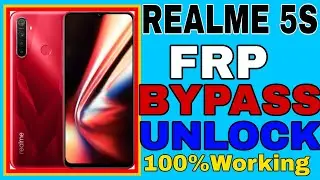Realme 5, 5S Frp Bypass unlock without pc /Frp bypass code