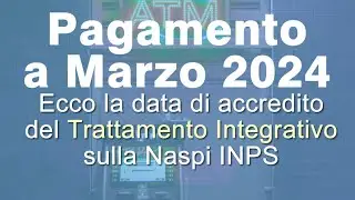 UFFICIALE! Pagamento Trattamento integrativo su Naspi a Marzo 2024