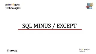 SQL Minus / Except Operator