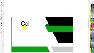 How To Make Business Card Design In Corel Draw X7 || Visiting Card Design ||Business Card
