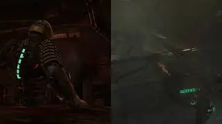 Drag Tentacle Death Animation Side by Side - Dead Space 2008 VS Dead Space Remake, Direct Comparison