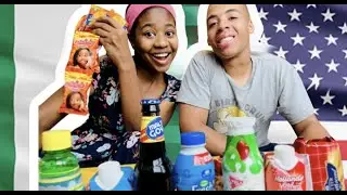 American 🇺🇸 tries Nigerian 🇳🇬 snacks for the first time. HILARIOUS!!