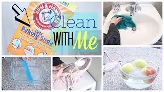 Clean with Me Using BAKING SODA!!! 13 Amazing Baking Soda Hacks Everyone Should Know!