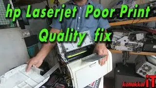 hp laserjet 1020  poor print quality fix 
