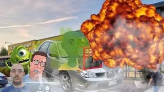 Caillou steals his dad’s car to get the switch 2/ultimate punishment day