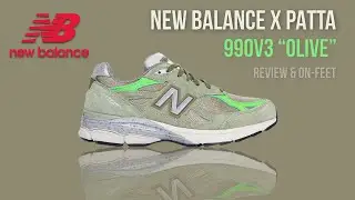 New Balance x Patta 990V3 “Olive” (M990PP3): Review & On-Feet