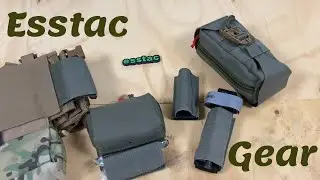 Medical for your belt: Esstac Tourniquet and Hinged Mini GP Pouches