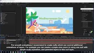 2 Compositng Scene, Using Animation Presets, Using Transitions