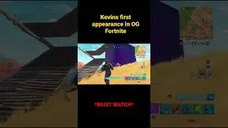 When Kevin first made contact (OG Fortnite) #shorts #fortnite #ogfortnite #gaming