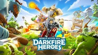DARKFIRE HEROES - iOS - First Gameplay - iPhone 11 Pro Max