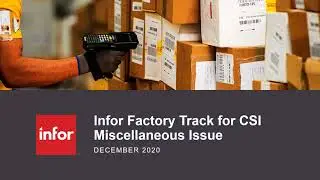 Miscellaneous Issue