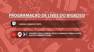 Mudança na programação das lives e parceria com a Twitch !!!