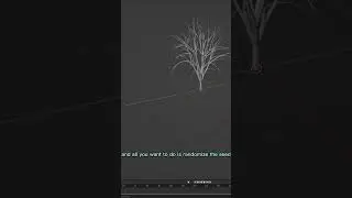 How to make TREES under 1 MINUTE in blender!
